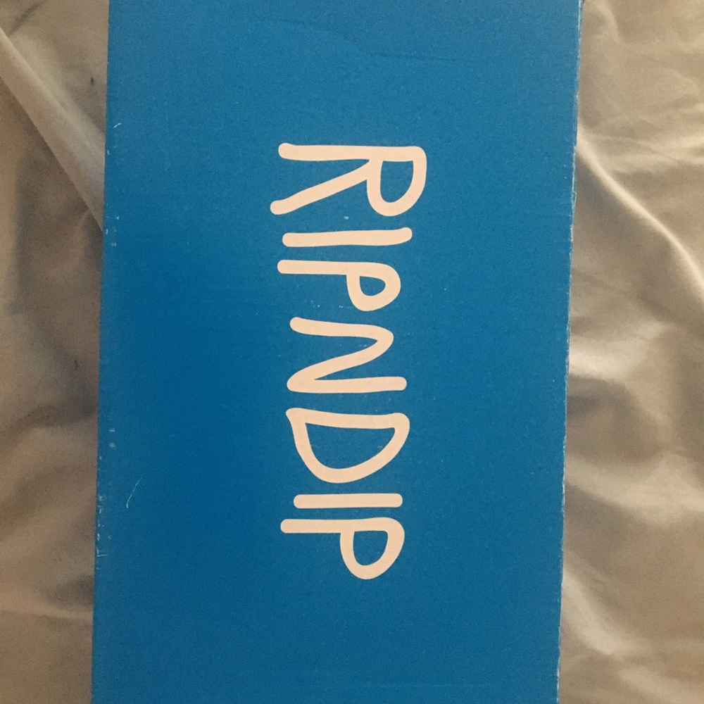 Ripndip Blackout Camo Slip On shoes size 7